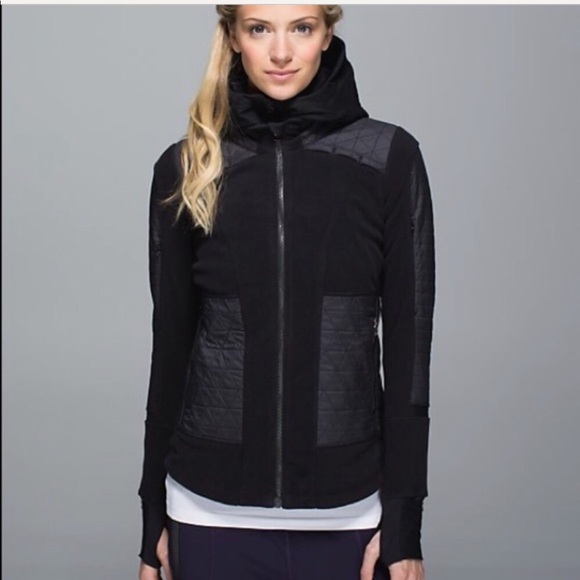 lululemon athletica Jackets & Blazers - Black Lululemon Fleecy Keen jacket